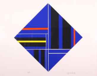 Untitled  (from a suite of four geometric compositions)