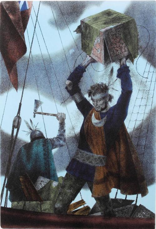 The Boston Tea Party (from the Kent Bicentennial Portfolio: Spirit of Independence)