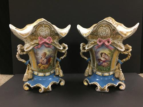 Pair of porcelain vases