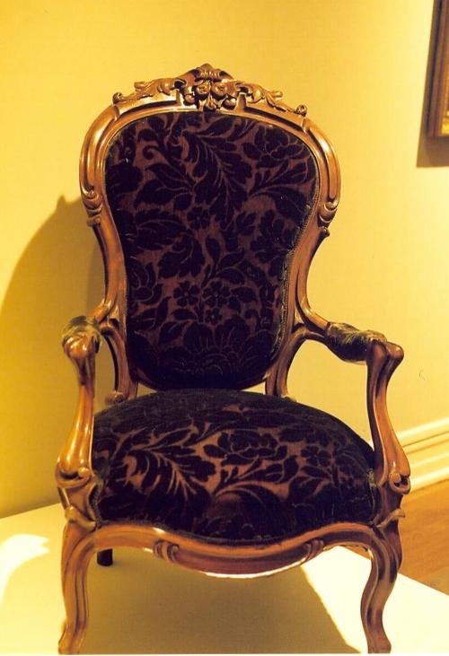 Victorian Rococo Revival Gentleman's Armchair