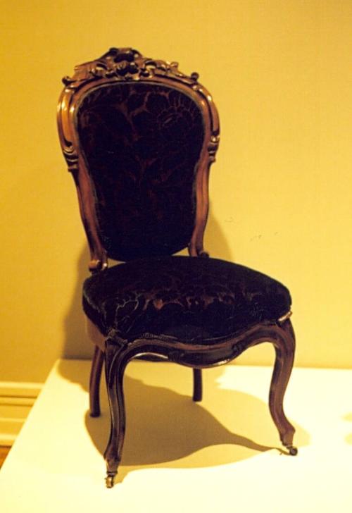 Victorian Rococo Revival Ladies Side Chair