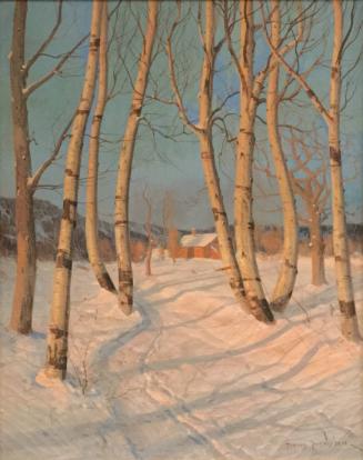 Untitled (winter scene)