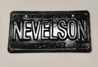 Artist's License - Nevelson