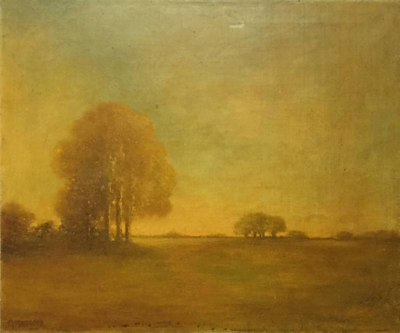 Untitled (yellow landscape #2)