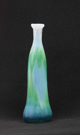 Opal Bottle with Green