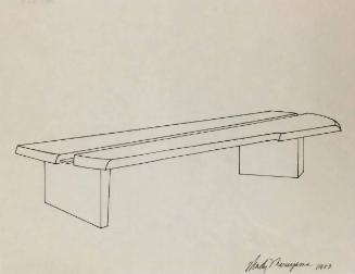 Drawings for Garden Benches