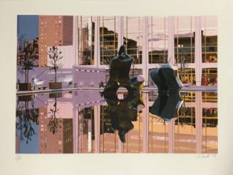 Lincoln Center / Dusk  (of 10 prints comprising the portfolio City-Scapes)